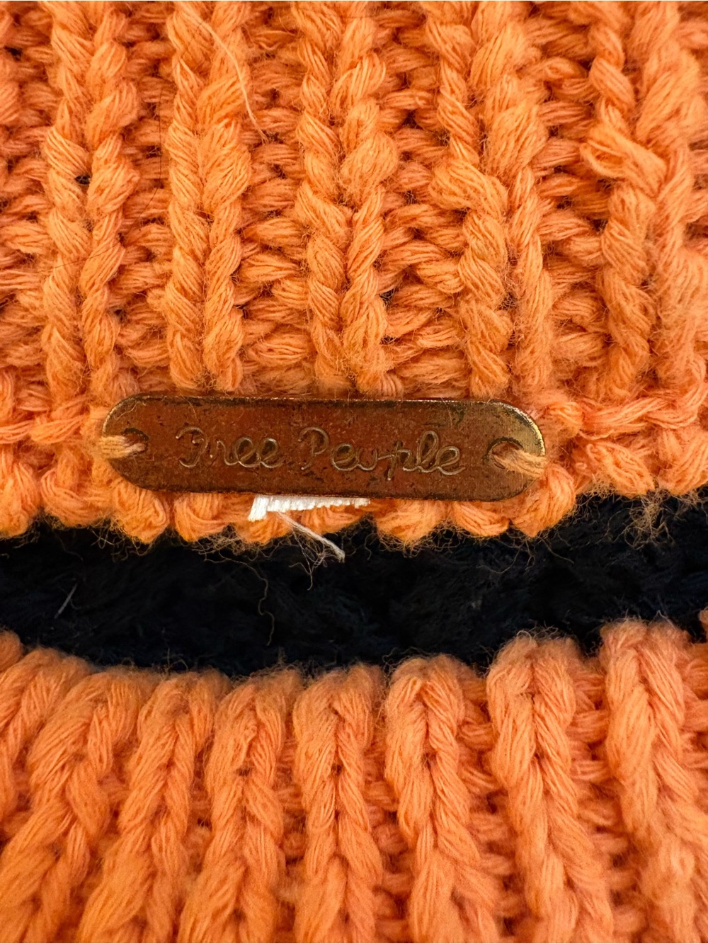 Free People Crochet-Pattern Women’s Sweater - Picture 7 of 7
